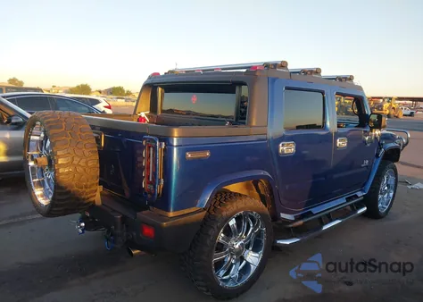 2006 Hummer H2 Sut из США, поврежденный, VIN 5GRGN22U66H110426